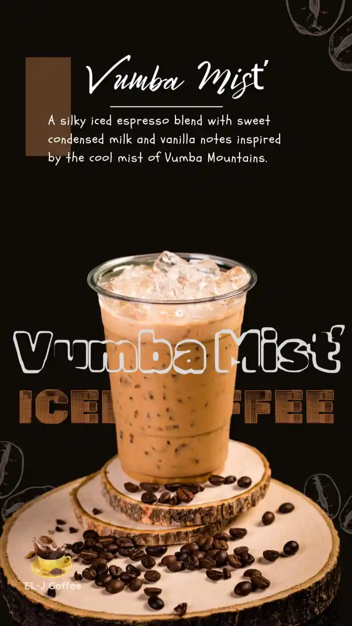 Vumba Mist — EL-J Coffee signature iced espresso drink
